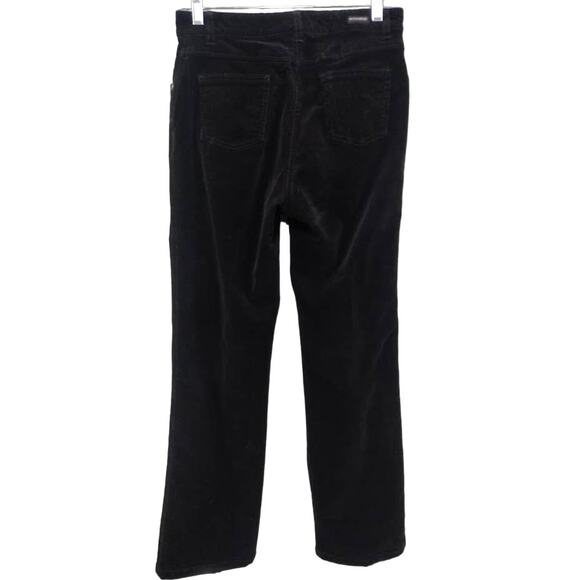 Woolrich Bootcut Corduroy Pants, 5-Pocket Jeans Style, Black, Sz 4 - Picture 2 of 4